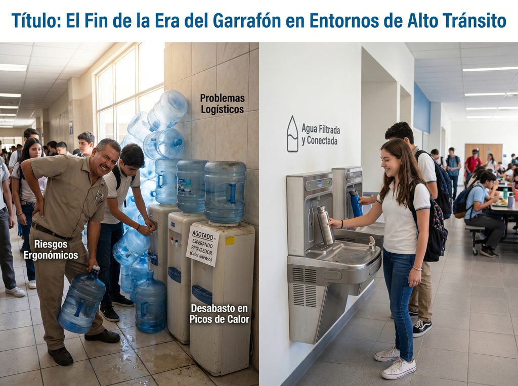 Tipos de Dispensadores con Enfriamiento para Uso Institucional