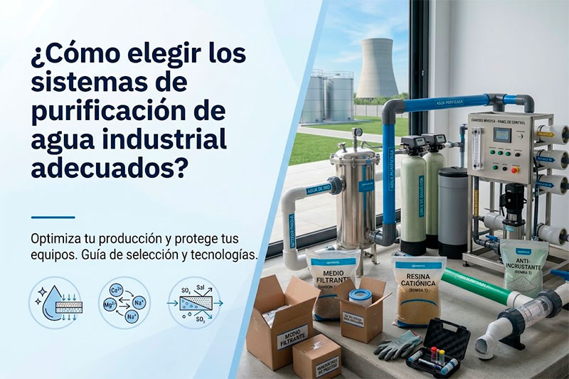 ¿Cómo elegir los sistemas de purificación de agua industrial adecuados?